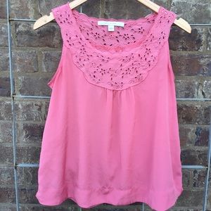 LC Lauren Conrad Pink Size S Detail Top